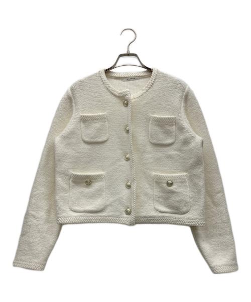 CADUNE（カデュネ）CADUNE (カデュネ) ジャケット ホワイト サイズ:38の古着・服飾アイテム