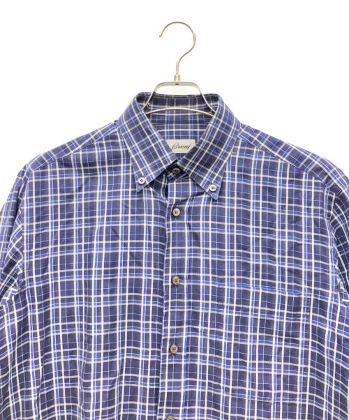 BRIONI（ブリオーニ）BRIONI (ブリオーニ) 長袖シャツ ブルー サイズ:不明の古着・服飾アイテム