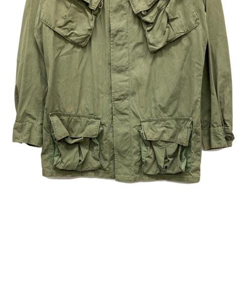 US ARMY（ユーエスアーミー）US ARMY (ユーエスアーミー) ジャングルファティーグジャケット オリーブ サイズ:SMALL-LONGの古着・服飾アイテム