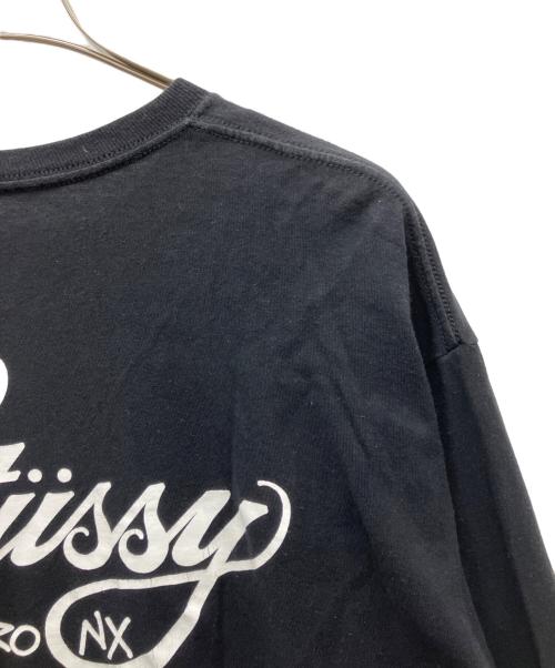 stussy（ステューシー）stussy (ステューシー) WORLD TOUR TEE ブラック サイズ:XLの古着・服飾アイテム