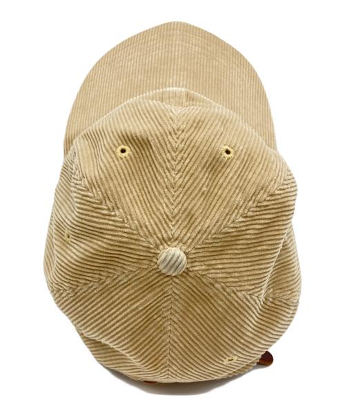 POLO RALPH LAUREN（ポロ・ラルフローレン）POLO RALPH LAUREN (ポロ・ラルフローレン) コーデュロイキャップ カーキの古着・服飾アイテム