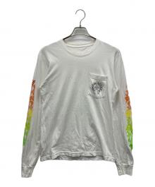CHROME HEARTS（クロムハーツ）の古着「サークルロゴマルチカラーシャツ」｜ホワイト