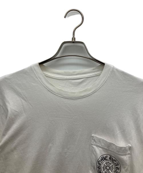 CHROME HEARTS（クロムハーツ）CHROME HEARTS (クロムハーツ) サークルロゴマルチカラーシャツ ホワイト サイズ:Mの古着・服飾アイテム