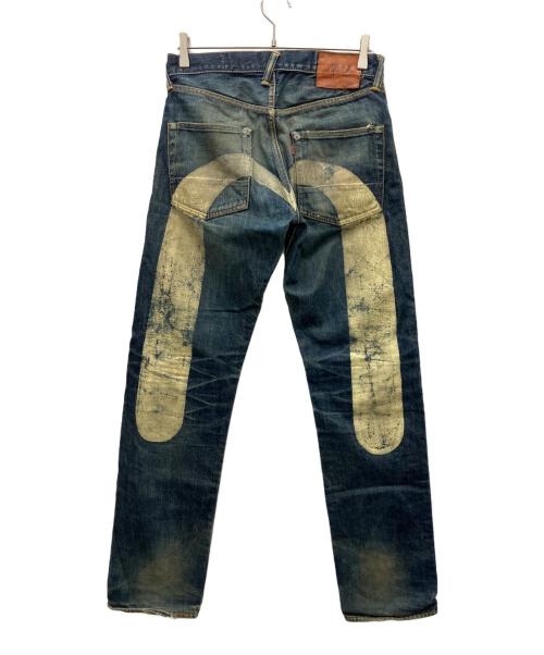 EVISU（エヴィス）EVISU (エヴィス) デニムパンツ インディゴ サイズ:30×36の古着・服飾アイテム