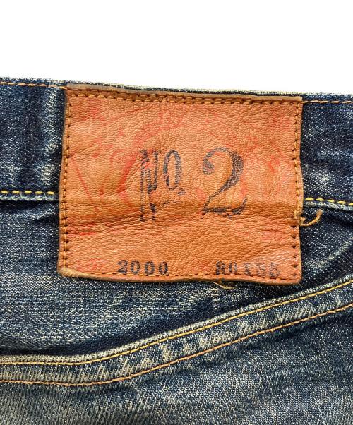 EVISU（エヴィス）EVISU (エヴィス) デニムパンツ インディゴ サイズ:30×36の古着・服飾アイテム