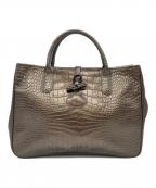 LONGCHAMPロンシャン）の古着「ハンドバッグ」｜ブラウン