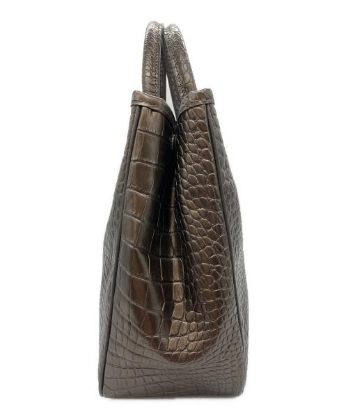 LONGCHAMP（ロンシャン）LONGCHAMP (ロンシャン) ハンドバッグ ブラウンの古着・服飾アイテム