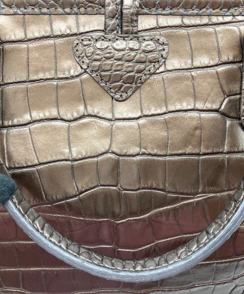 LONGCHAMP（ロンシャン）LONGCHAMP (ロンシャン) ハンドバッグ ブラウンの古着・服飾アイテム