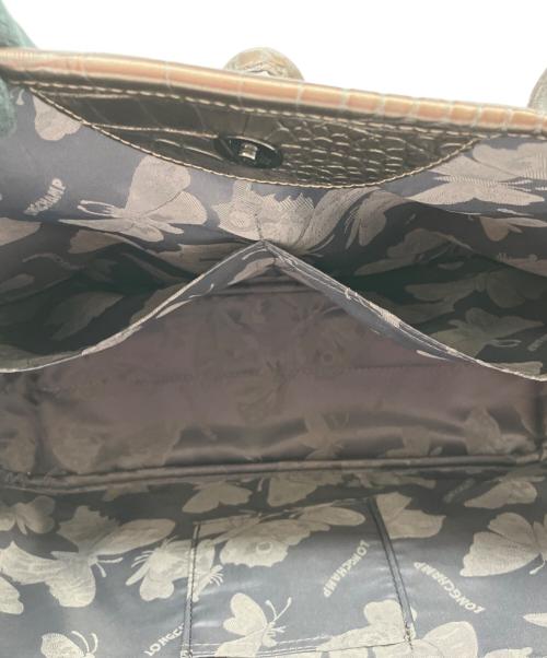 LONGCHAMP（ロンシャン）LONGCHAMP (ロンシャン) ハンドバッグ ブラウンの古着・服飾アイテム