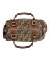 中古・古着 FENDI (フェンディ) ハンドバッグ ブラウン：60000円