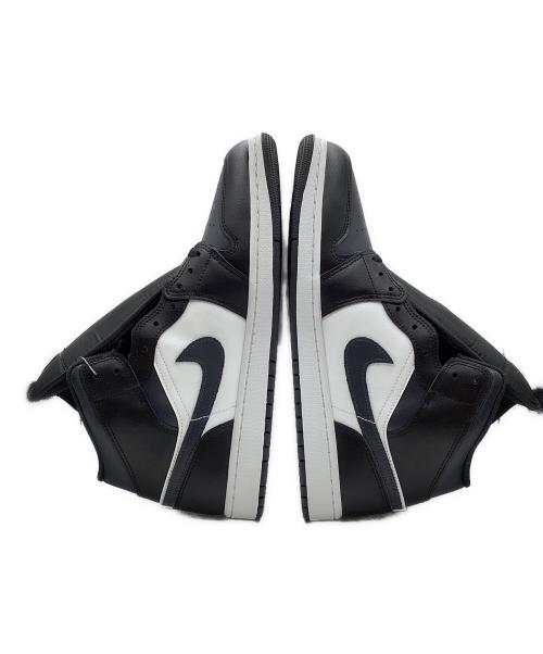 NIKE（ナイキ）NIKE (ナイキ) Air Jordan 1 Mid ブラック×ホウィト サイズ:30 未使用品の古着・服飾アイテム