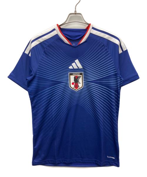 adidas（アディダス）adidas (アディダス) サッカーユニフォーム ブルー サイズ:Lの古着・服飾アイテム