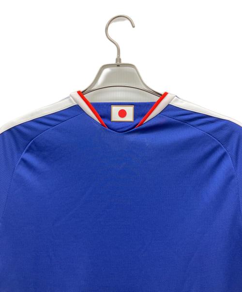 adidas（アディダス）adidas (アディダス) サッカーユニフォーム ブルー サイズ:Lの古着・服飾アイテム