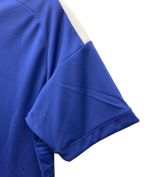 adidas（アディダス）adidas (アディダス) サッカーユニフォーム ブルー サイズ:Lの古着・服飾アイテム