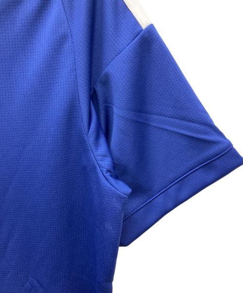 adidas（アディダス）adidas (アディダス) サッカーユニフォーム ブルー サイズ:Lの古着・服飾アイテム