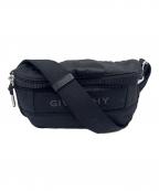 GIVENCHYジバンシィ）の古着「Gトレックウエストバッグ」｜ブラック