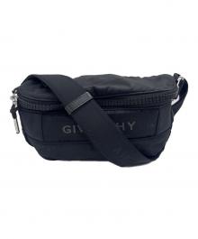 GIVENCHY（ジバンシィ）の古着「Gトレックウエストバッグ」｜ブラック