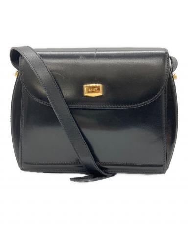 中古・古着通販】BALLY (バリー) ショルダーバッグ ブラック｜ブランド