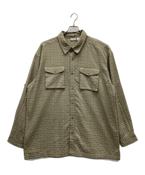 L.L.Bean（エルエルビーン）L.L.Bean (エルエルビーン) 長袖シャツ オリーブ サイズ:EXTRA LARGEの古着・服飾アイテム