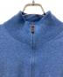 中古・古着 POLO RALPH LAUREN (ポロ・ラルフローレン) 厚手ニット ブルー サイズ:XXL：6000円