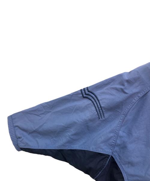 adidas（アディダス）adidas (アディダス) ナイロンジャケット ネイビー サイズ:4Lの古着・服飾アイテム