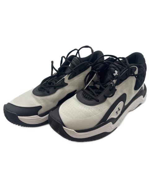 UNDER ARMOUR（アンダーアーマー）UNDER ARMOUR (アンダーアーマー) バスケットボールシューズ グレー×ブラック サイズ:31の古着・服飾アイテム
