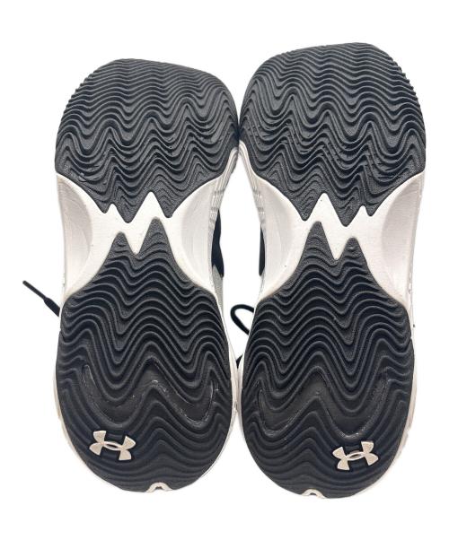 UNDER ARMOUR（アンダーアーマー）UNDER ARMOUR (アンダーアーマー) バスケットボールシューズ グレー×ブラック サイズ:31の古着・服飾アイテム