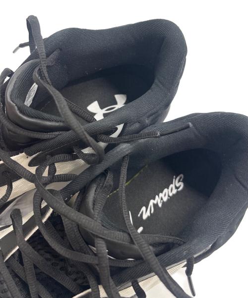 UNDER ARMOUR（アンダーアーマー）UNDER ARMOUR (アンダーアーマー) バスケットボールシューズ グレー×ブラック サイズ:31の古着・服飾アイテム