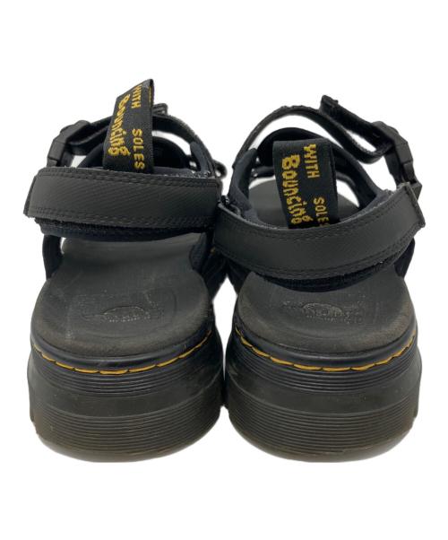 Dr.Martens（ドクターマーチン）Dr.Martens (ドクターマーチン) マルチストラップサンダル ブラック サイズ:UK7の古着・服飾アイテム