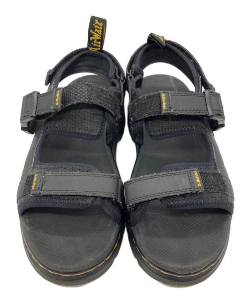 Dr.Martens（ドクターマーチン）Dr.Martens (ドクターマーチン) マルチストラップサンダル ブラック サイズ:UK7の古着・服飾アイテム