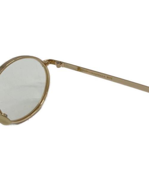 MOSCOT（モスコット）MOSCOT (モスコット) 眼鏡 ゴールドの古着・服飾アイテム