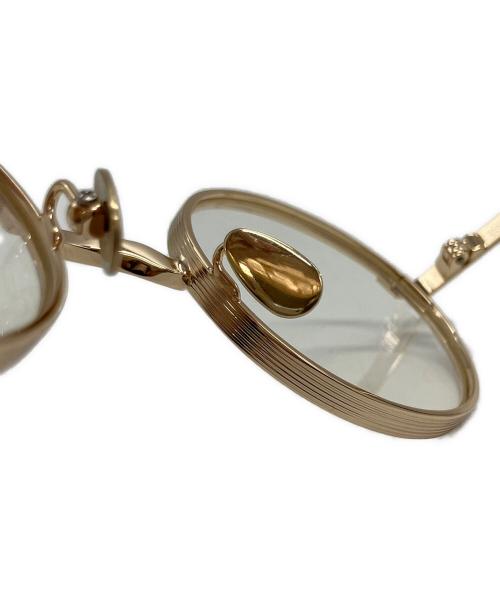 MOSCOT（モスコット）MOSCOT (モスコット) 眼鏡 ゴールドの古着・服飾アイテム
