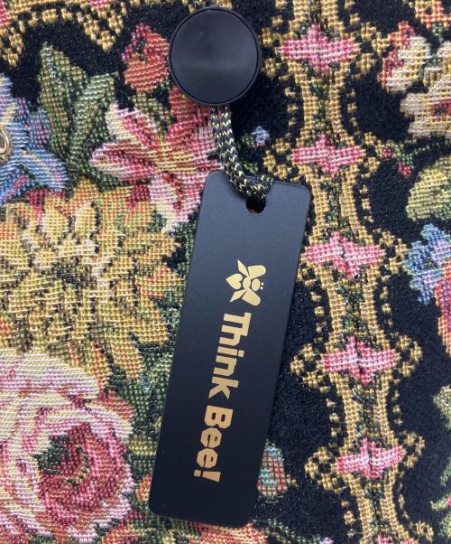 Think Bee!（シンクビー!）Think Bee! (シンクビー!) ハンドバッグ ブラック×ゴールドの古着・服飾アイテム
