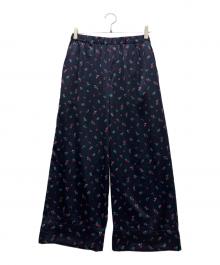 JOURNAL STANDARD relume（ジャーナルスタンダード レリューム）の古着「小花柄プリントパンツ」｜ネイビー