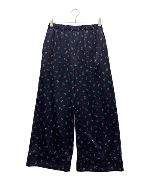 JOURNAL STANDARD relume（ジャーナルスタンダード レリューム）JOURNAL STANDARD relume (ジャーナルスタンダード レリューム) 小花柄プリントパンツ ネイビー サイズ:FREEの古着・服飾アイテム