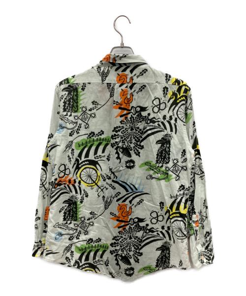 PAUL SMITH（ポールスミス）PAUL SMITH (ポールスミス) 長袖シャツ グリーン サイズ:Lの古着・服飾アイテム