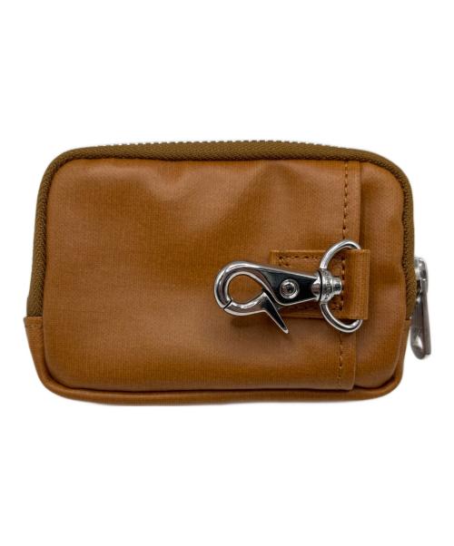 PORTER（ポーター）PORTER (ポーター) TINY CARD CASE ブラウンの古着・服飾アイテム