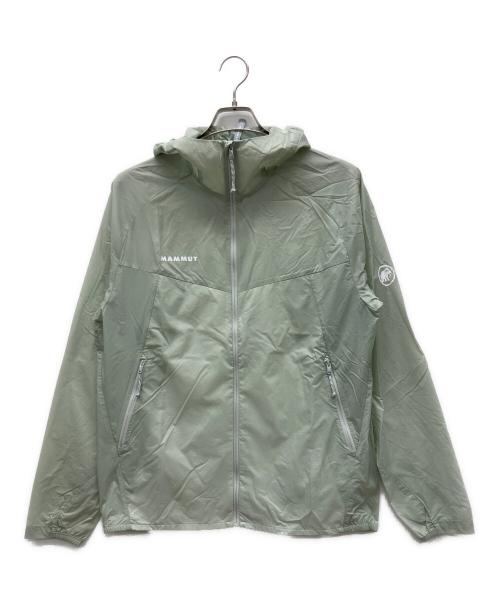 MAMMUT（マムート）MAMMUT (マムート) コンベイウィンドブレーカーフーデッドジャケット ミント サイズ:Lの古着・服飾アイテム