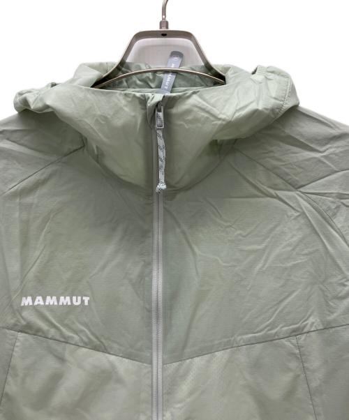 MAMMUT（マムート）MAMMUT (マムート) コンベイウィンドブレーカーフーデッドジャケット ミント サイズ:Lの古着・服飾アイテム