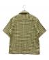 CarHartt (カーハート) 半袖シャツ グリーン×ホワイト サイズ:M：10000円