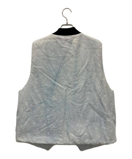 stussy（ステューシー）stussy (ステューシー) WASHED CANVAS PRIMALOFT VEST インディゴ サイズ:Sの古着・服飾アイテム