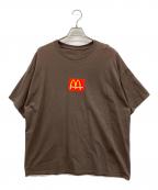 cactus jack×マクドナルドカクタス・ジャック×マクドナルド）の古着「半袖Tシャツ」｜ブラウン