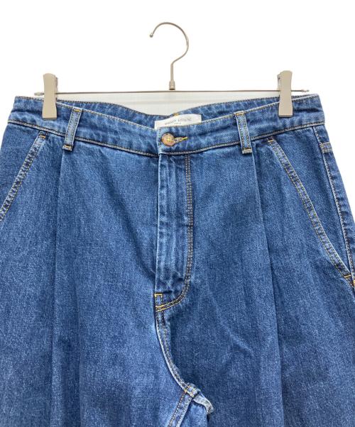 maison kitsune（メゾンキツネ）maison kitsune (メゾンキツネ) デニムパンツ インディゴ サイズ:W28の古着・服飾アイテム
