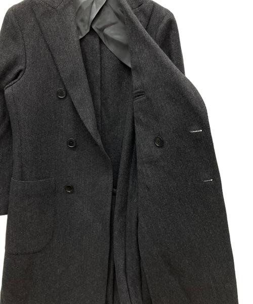 LARDINI（ラルディーニ）LARDINI (ラルディーニ) ダブルジャケット ブラック サイズ:42の古着・服飾アイテム