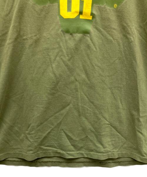 stussy（ステューシー）stussy (ステューシー) 半袖Tシャツ カーキ サイズ:XLの古着・服飾アイテム