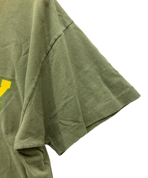 stussy（ステューシー）stussy (ステューシー) 半袖Tシャツ カーキ サイズ:XLの古着・服飾アイテム