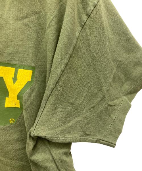 stussy（ステューシー）stussy (ステューシー) 半袖Tシャツ カーキ サイズ:XLの古着・服飾アイテム