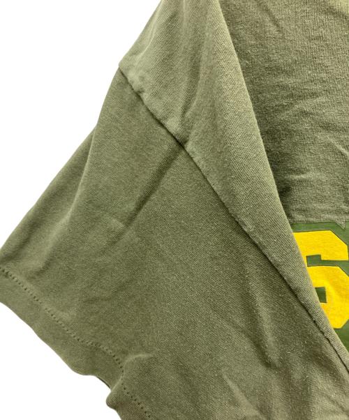 stussy（ステューシー）stussy (ステューシー) 半袖Tシャツ カーキ サイズ:XLの古着・服飾アイテム