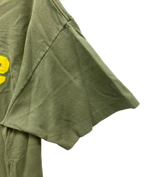 stussy（ステューシー）stussy (ステューシー) 半袖Tシャツ カーキ サイズ:XLの古着・服飾アイテム