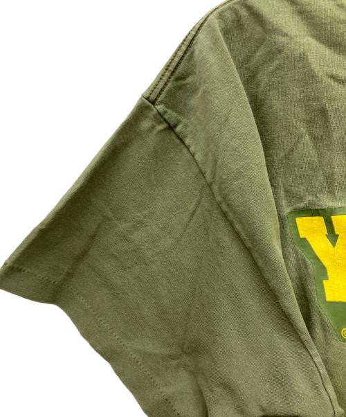 stussy（ステューシー）stussy (ステューシー) 半袖Tシャツ カーキ サイズ:XLの古着・服飾アイテム